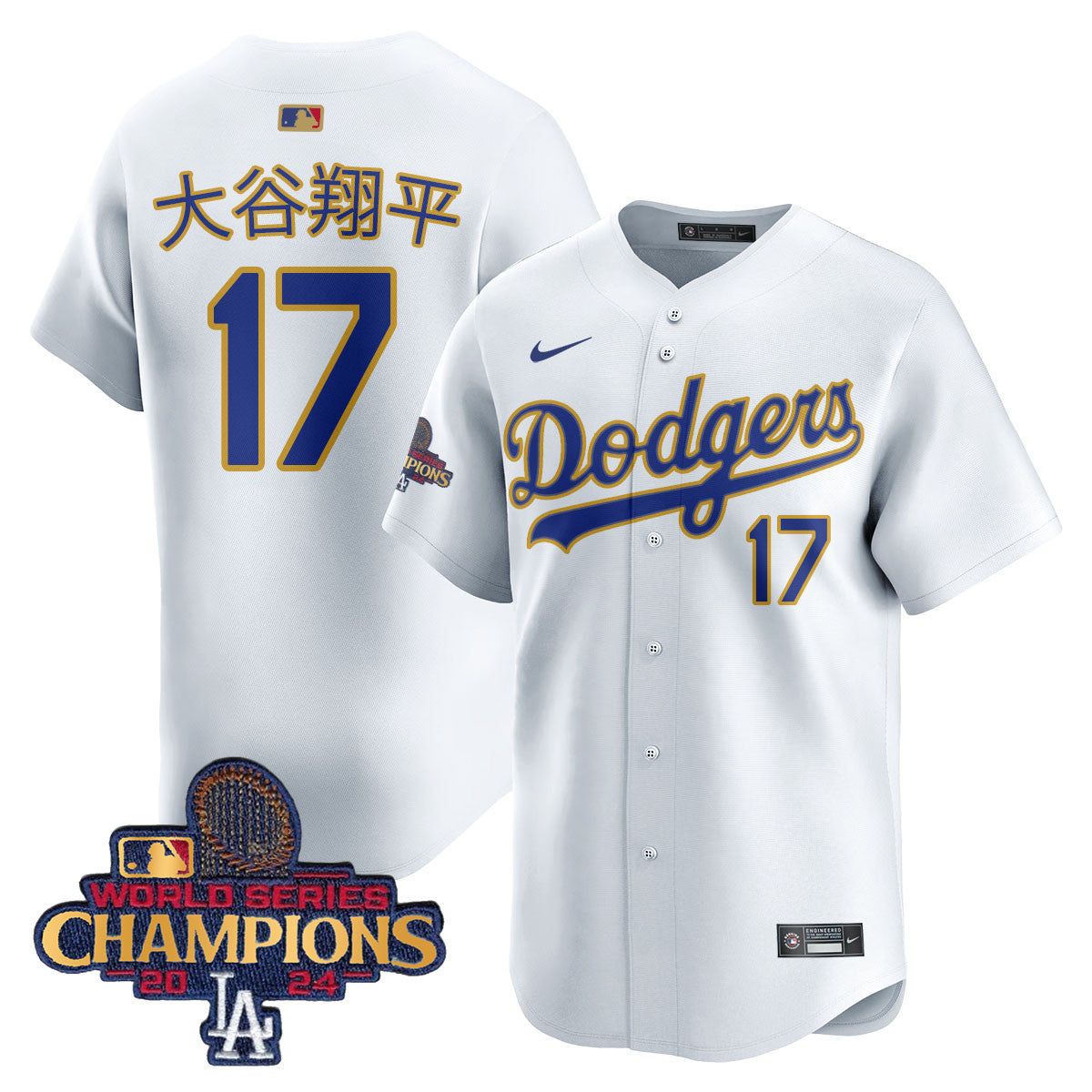 Men's Los Angeles Dodgers Gold 2025 Jersey - All Stitched