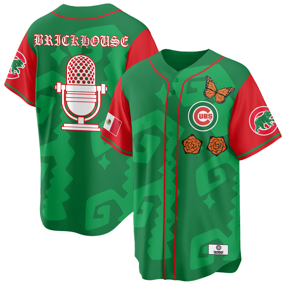 Men's Chicago Cubs "Xicago" Mexican Heritage Jersey - All Stitched