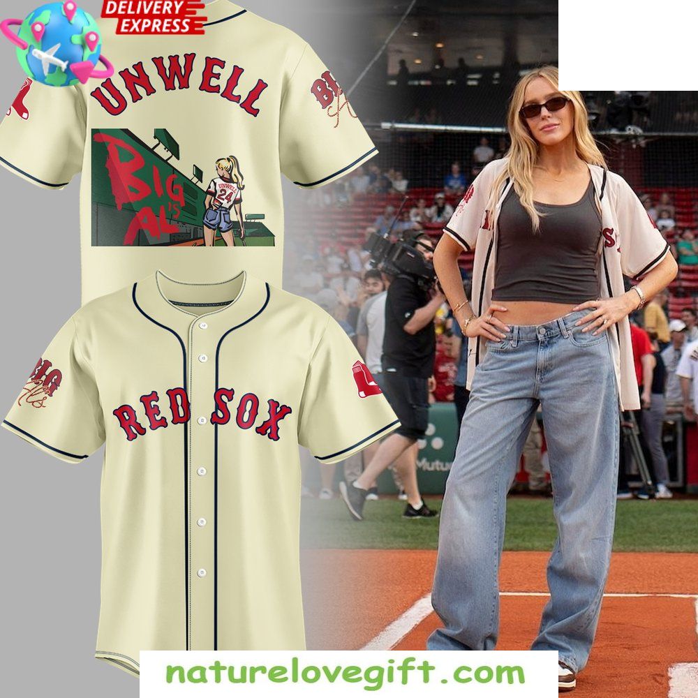 Alexandra Cooper Boston Red Sox Jersey
